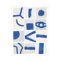 Trademark Fine Art Elena Ristova Indigo24 Canvas Wall Art