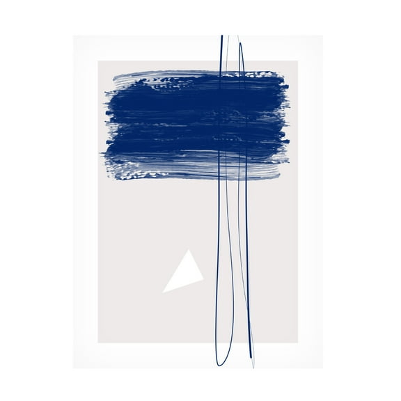 Trademark Fine Art Elena Ristova  Indigo27 Canvas Wall Art