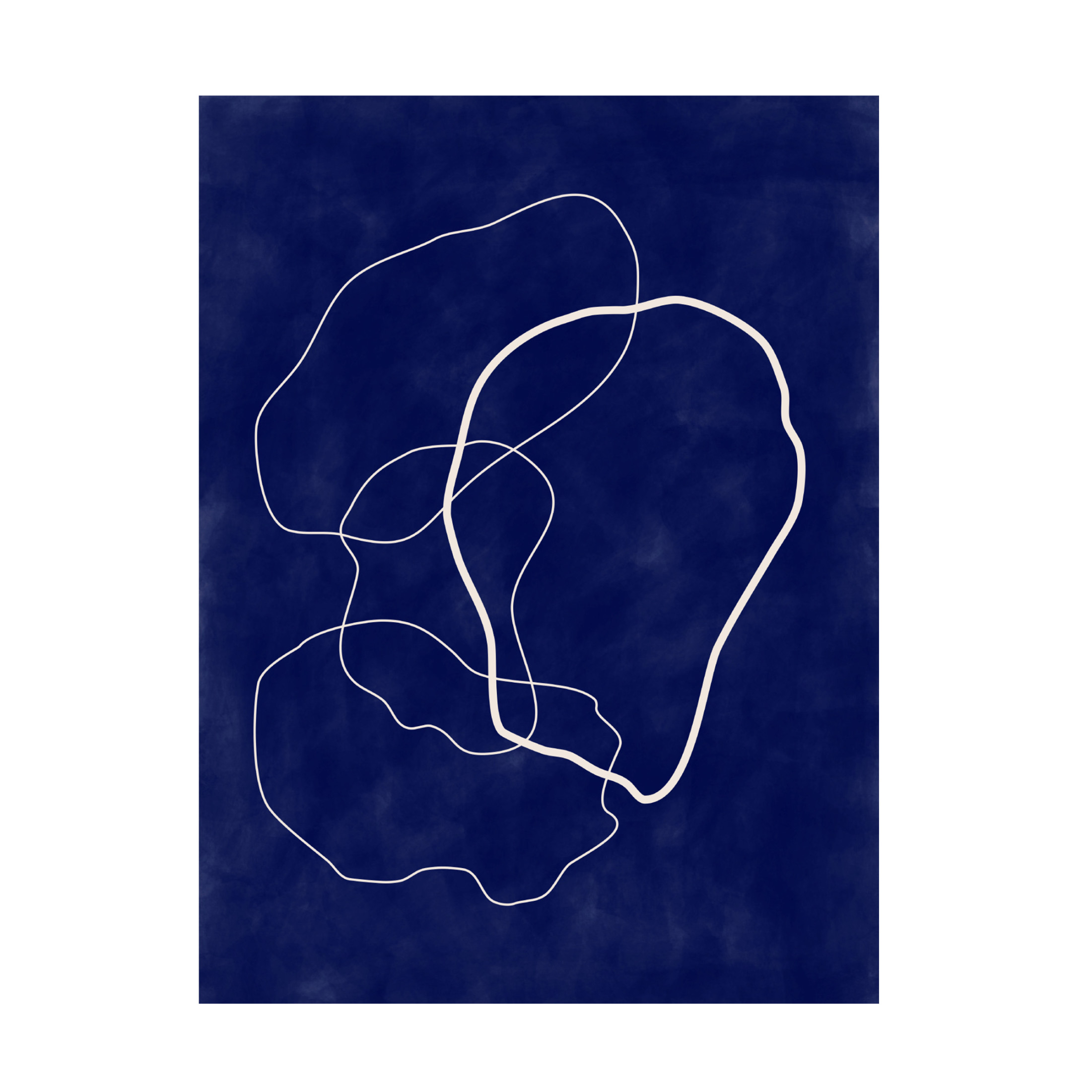 Trademark Fine Art Elena Ristova  Indigo3 Canvas Wall Art