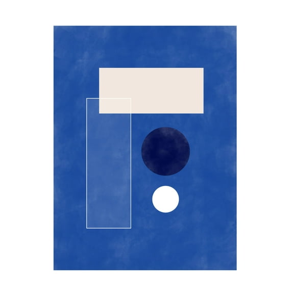 Trademark Fine Art Elena Ristova Indigo9 Canvas Wall Art