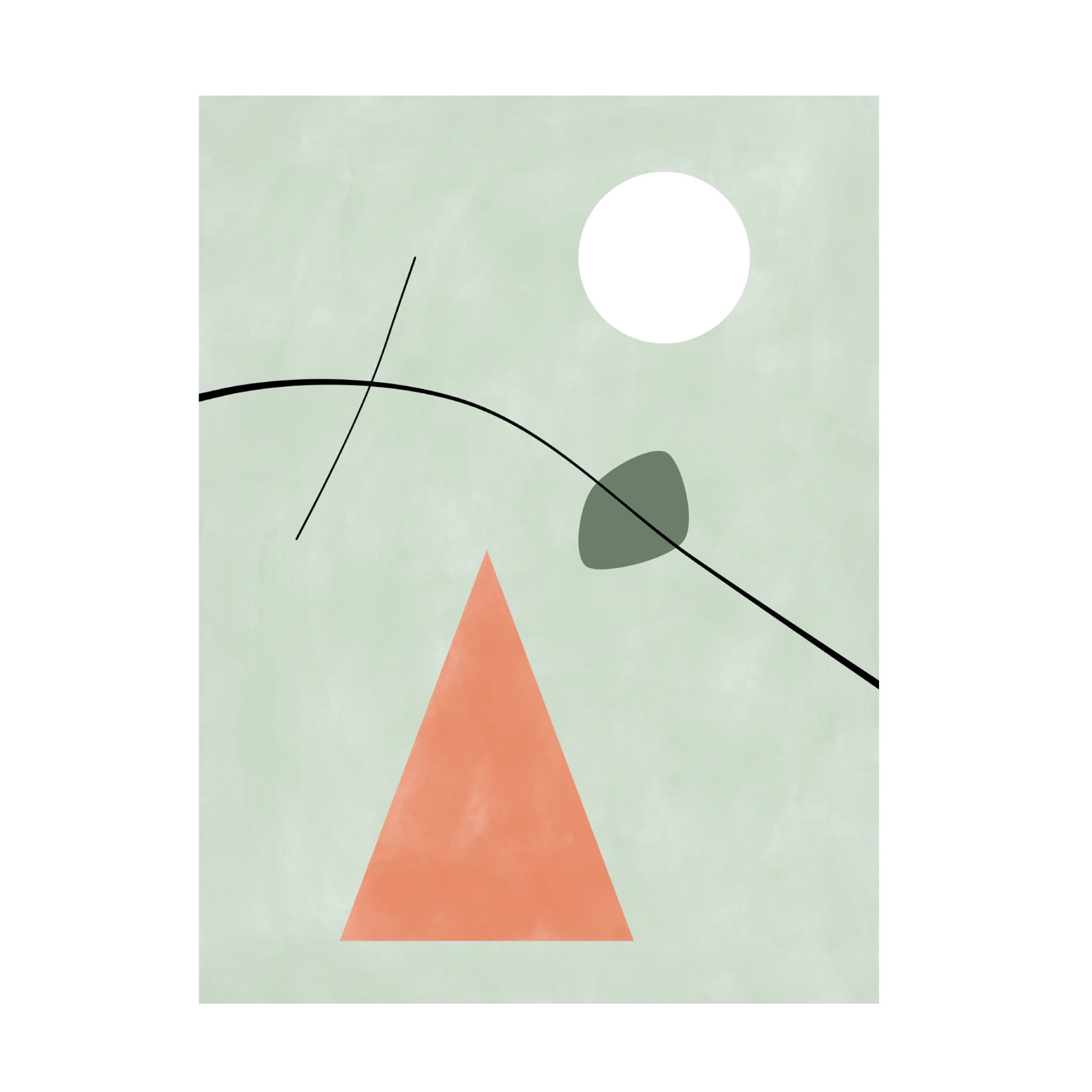 Trademark Fine Art Elena Ristova Pinkgreen24 Canvas Wall Art