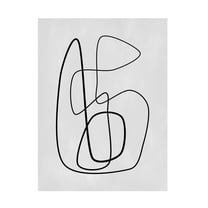 Trademark Fine Art Elena Ristova blackawhite32 Canvas Wall Art