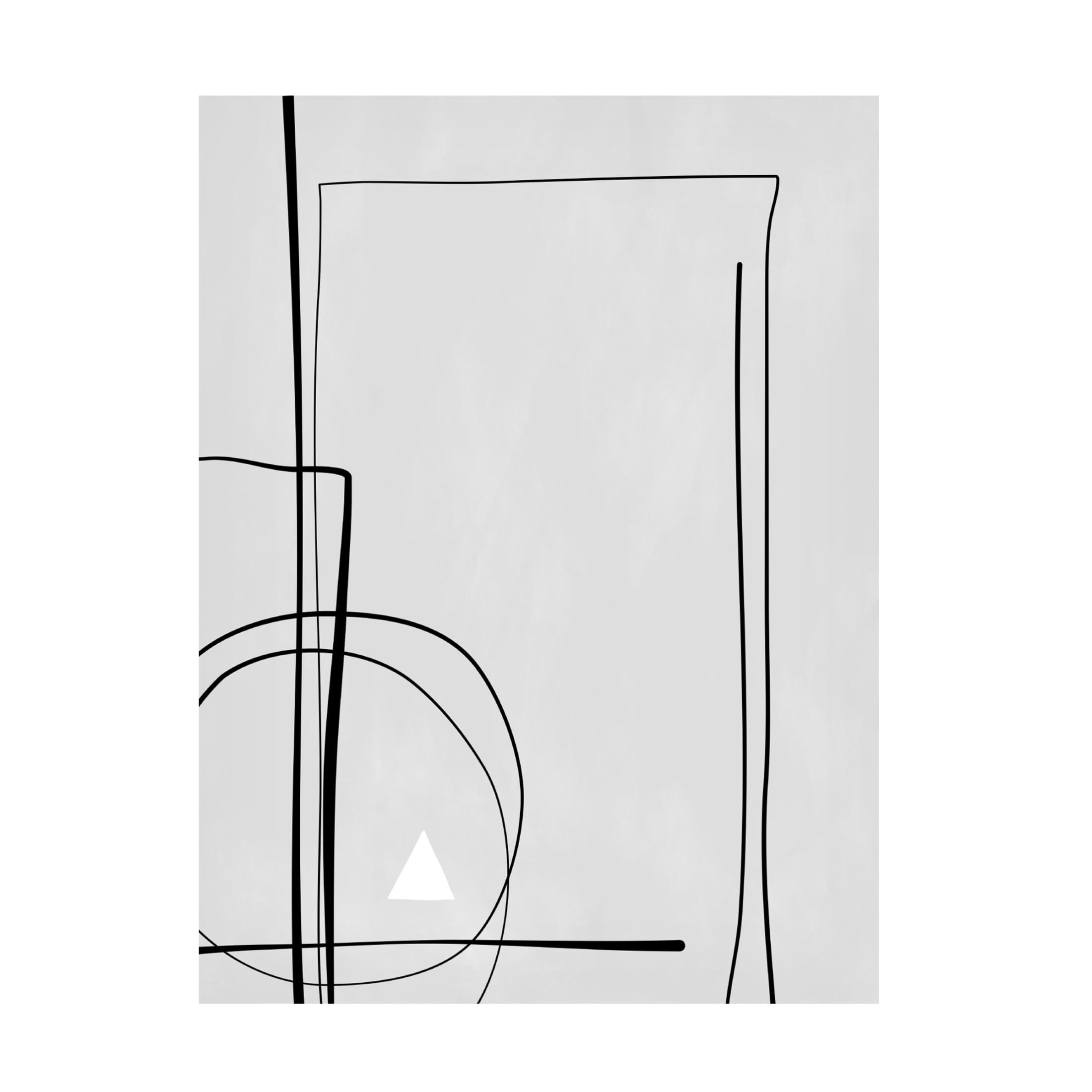 Trademark Fine Art Elena Ristova  blackawhite37 Canvas Wall Art
