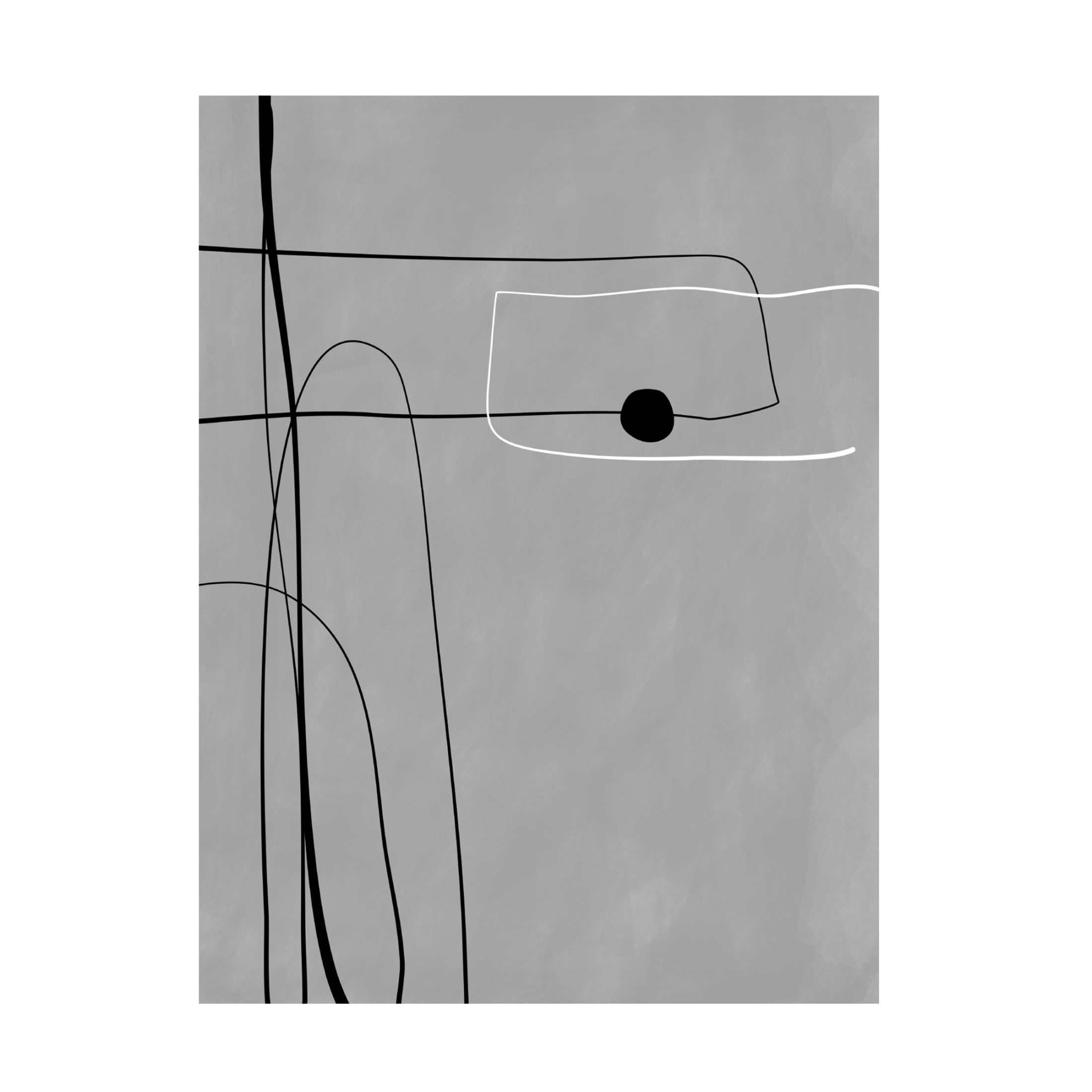 Trademark Fine Art Elena Ristova  blackawhite38 Canvas Wall Art
