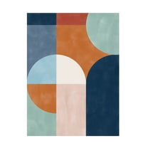 Trademark Fine Art Elena Ristova  bluerust28 Canvas Wall Art