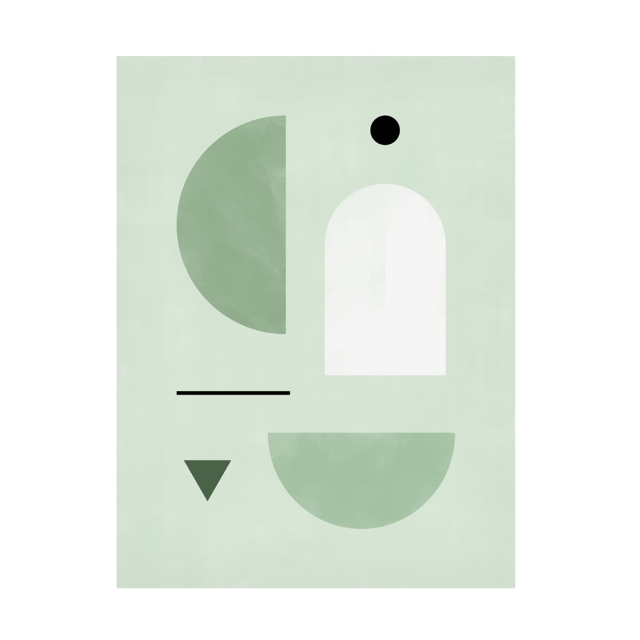 Trademark Fine Art Elena Ristova green11 Canvas Wall Art