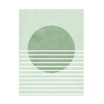 Trademark Fine Art Elena Ristova green15 Canvas Wall Art