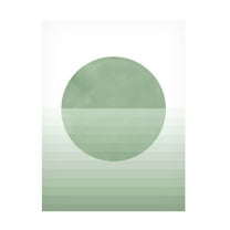 Trademark Fine Art Elena Ristova green16 Canvas Wall Art