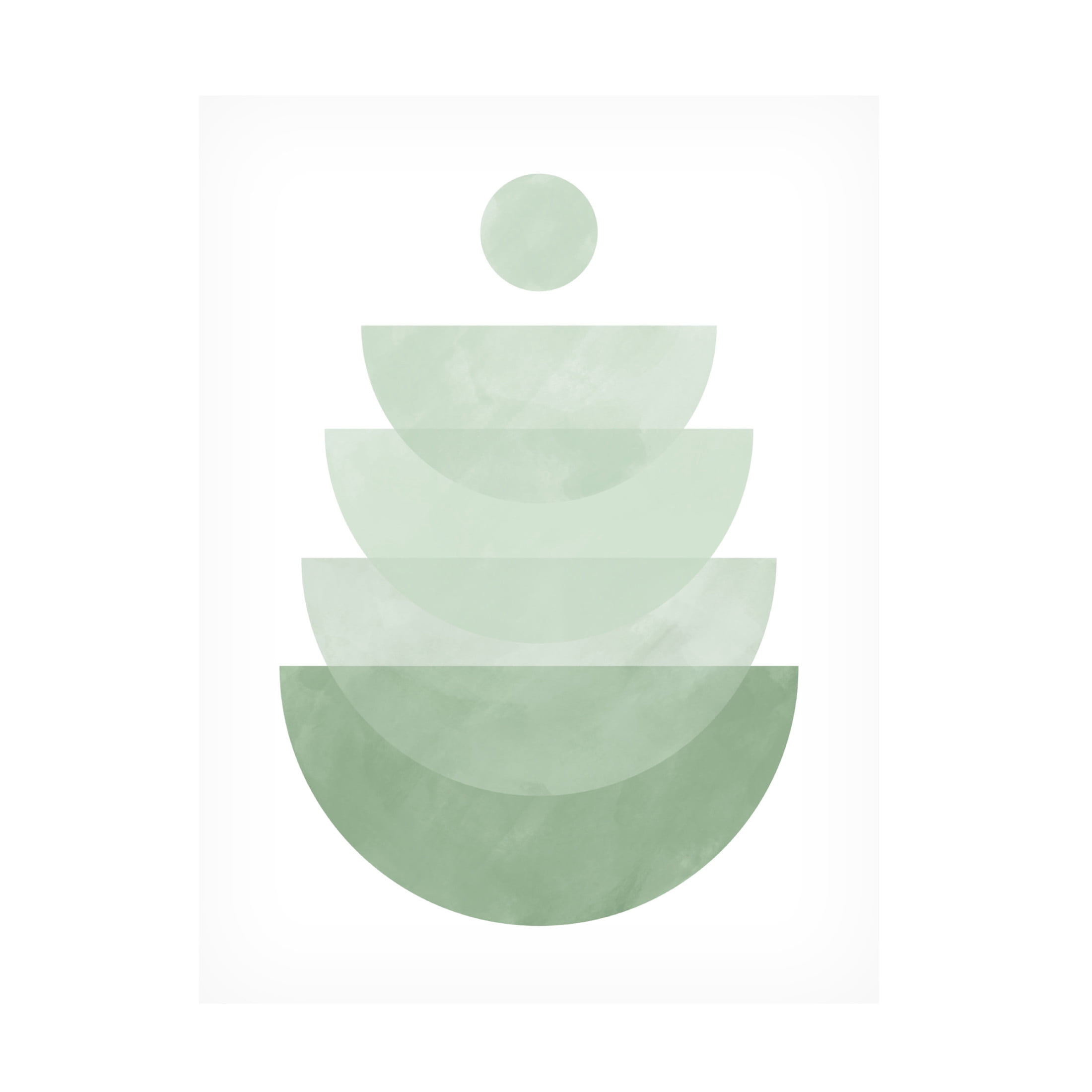 Trademark Fine Art Elena Ristova green9 Canvas Wall Art