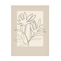 Trademark Fine Art Elena Ristova lineart4 Canvas Wall Art
