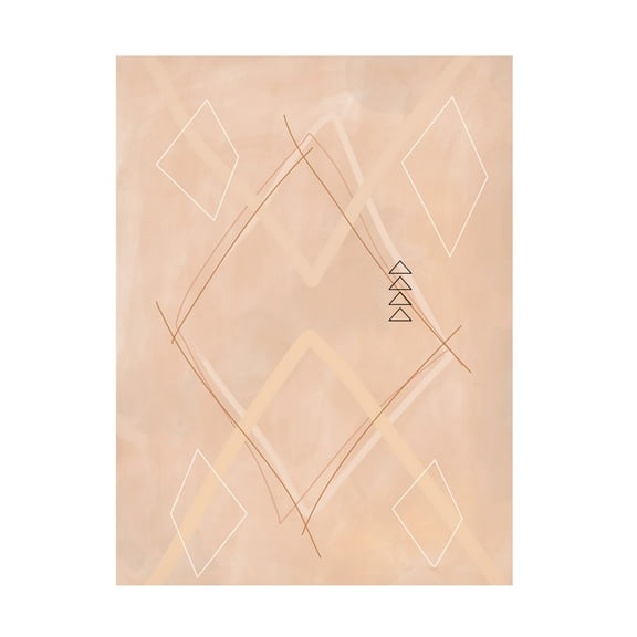 Trademark Fine Art Elena Ristova  softpink20 Canvas Wall Art