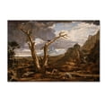 thumbnail image 1 of Trademark Fine Art 'Elijah In The Desert' Canvas Art by Washington Allston, 1 of 3