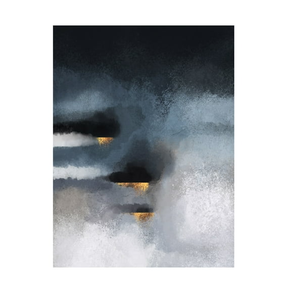 Trademark Fine Art Elisabeth Fredriksson  Cloudburst Canvas Wall Art