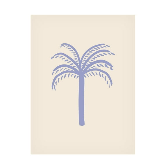 Trademark Fine Art Elisabeth Fredriksson Studio Lilac Palm Canvas Wall Art