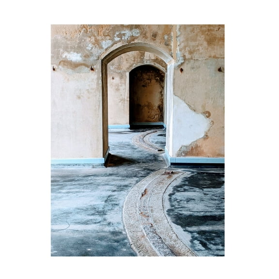 Trademark Fine Art Elizabeth Allen Point Battery Canvas Wall Art