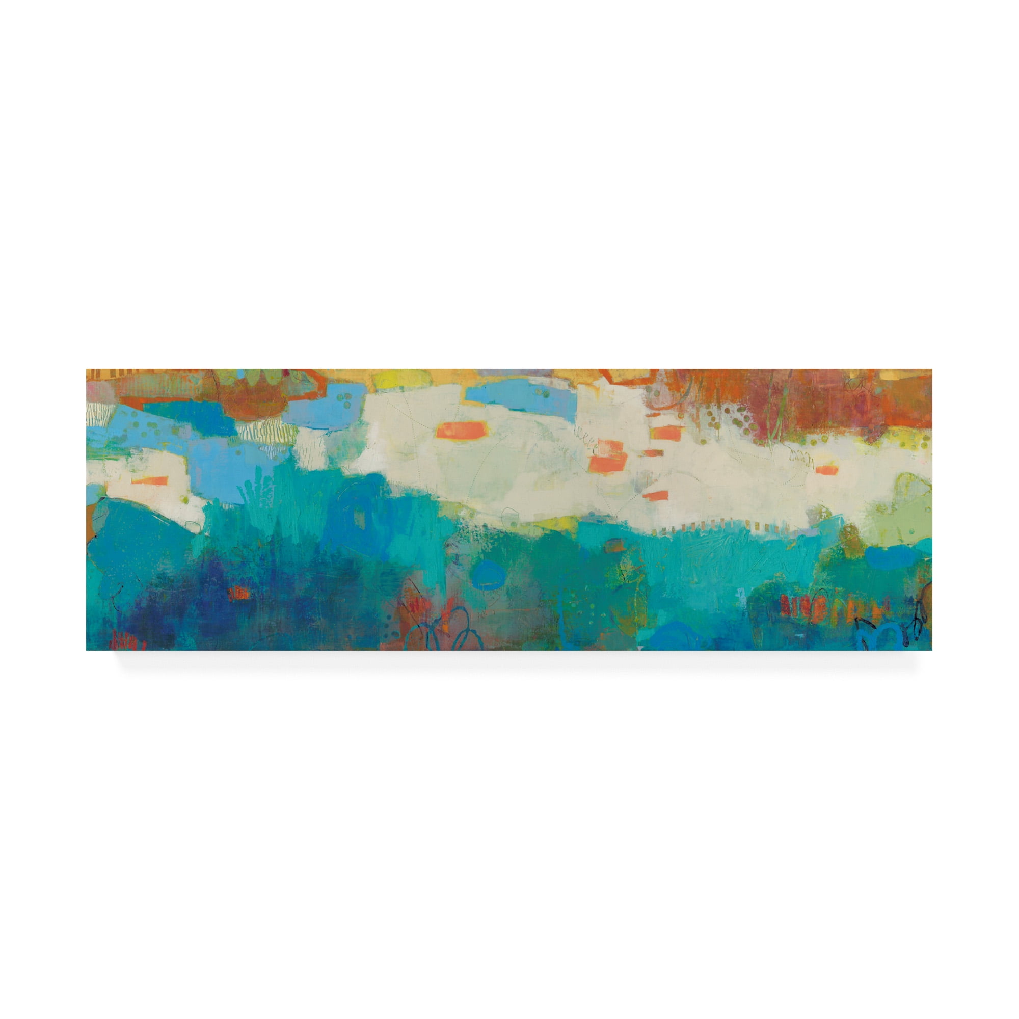 Trademark Fine Art 'Elysium I' Canvas Art by Sue Jachimiec
