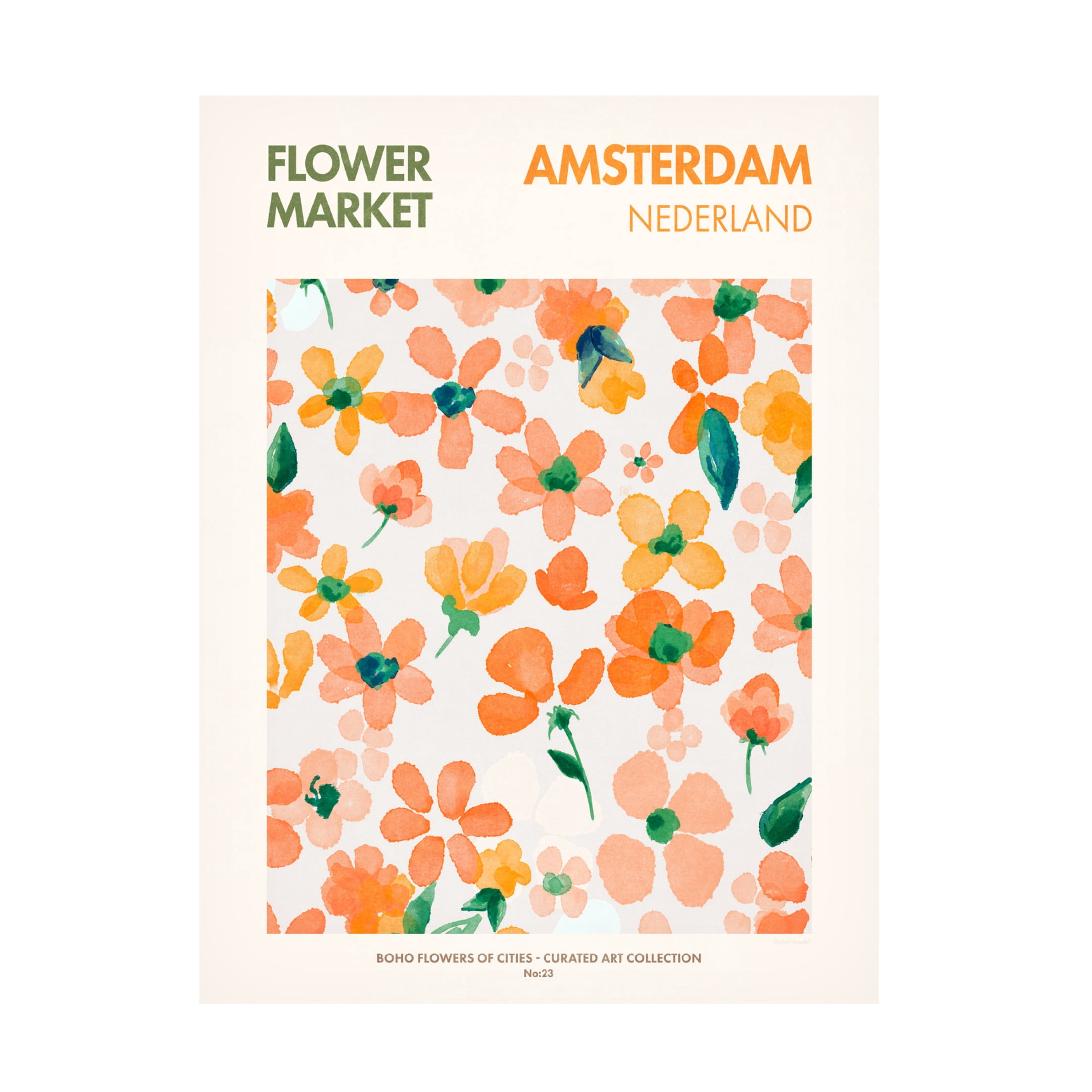Trademark Fine Art Emel Tunaboylu Amsterdam Canvas Wall Art