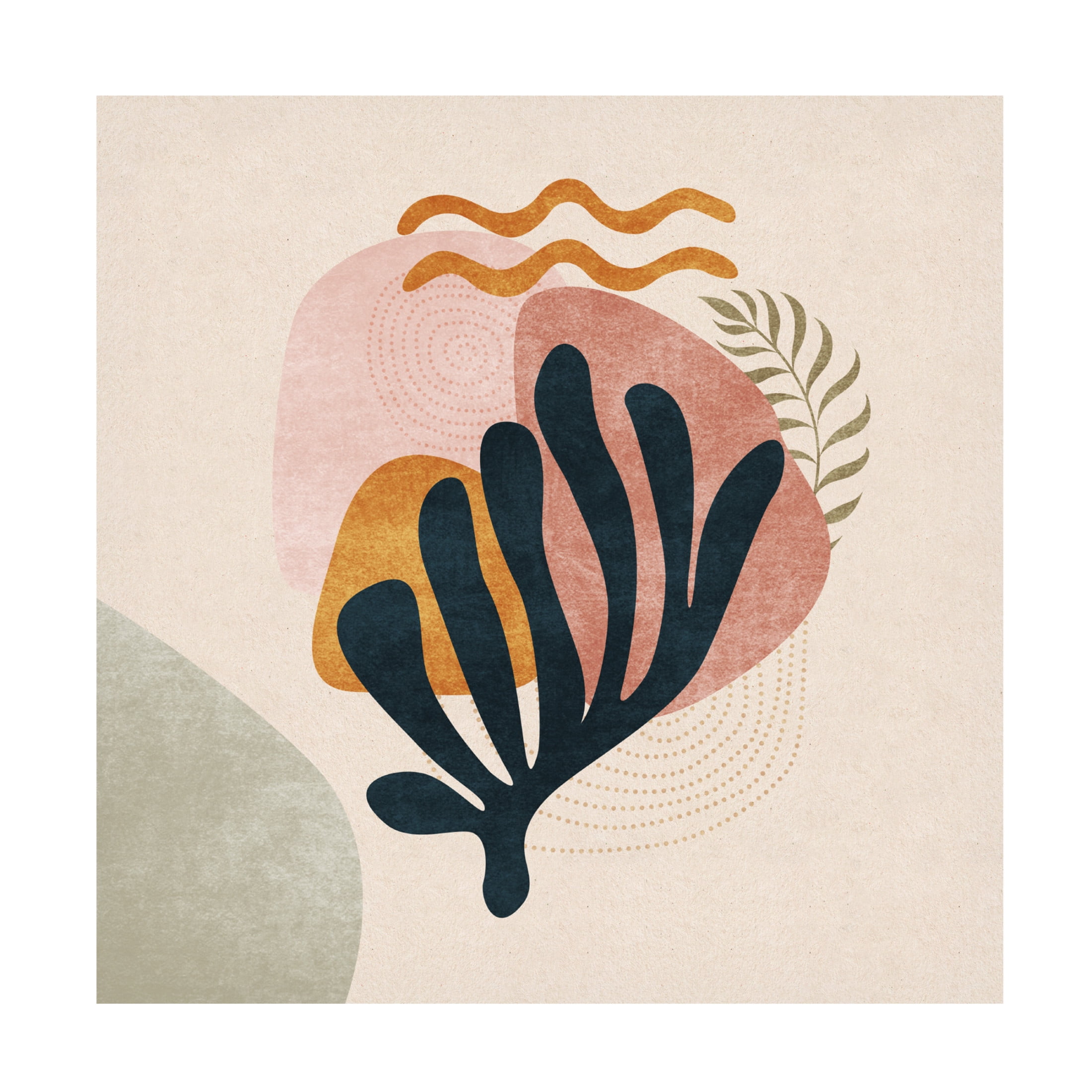 Trademark Fine Art Emel Tunaboylu  Coral Canvas Wall Art
