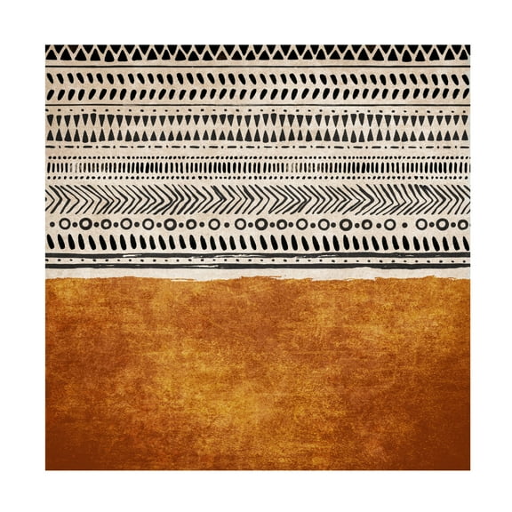 Trademark Fine Art Emel Tunaboylu Kilim Turuncu Canvas Wall Art
