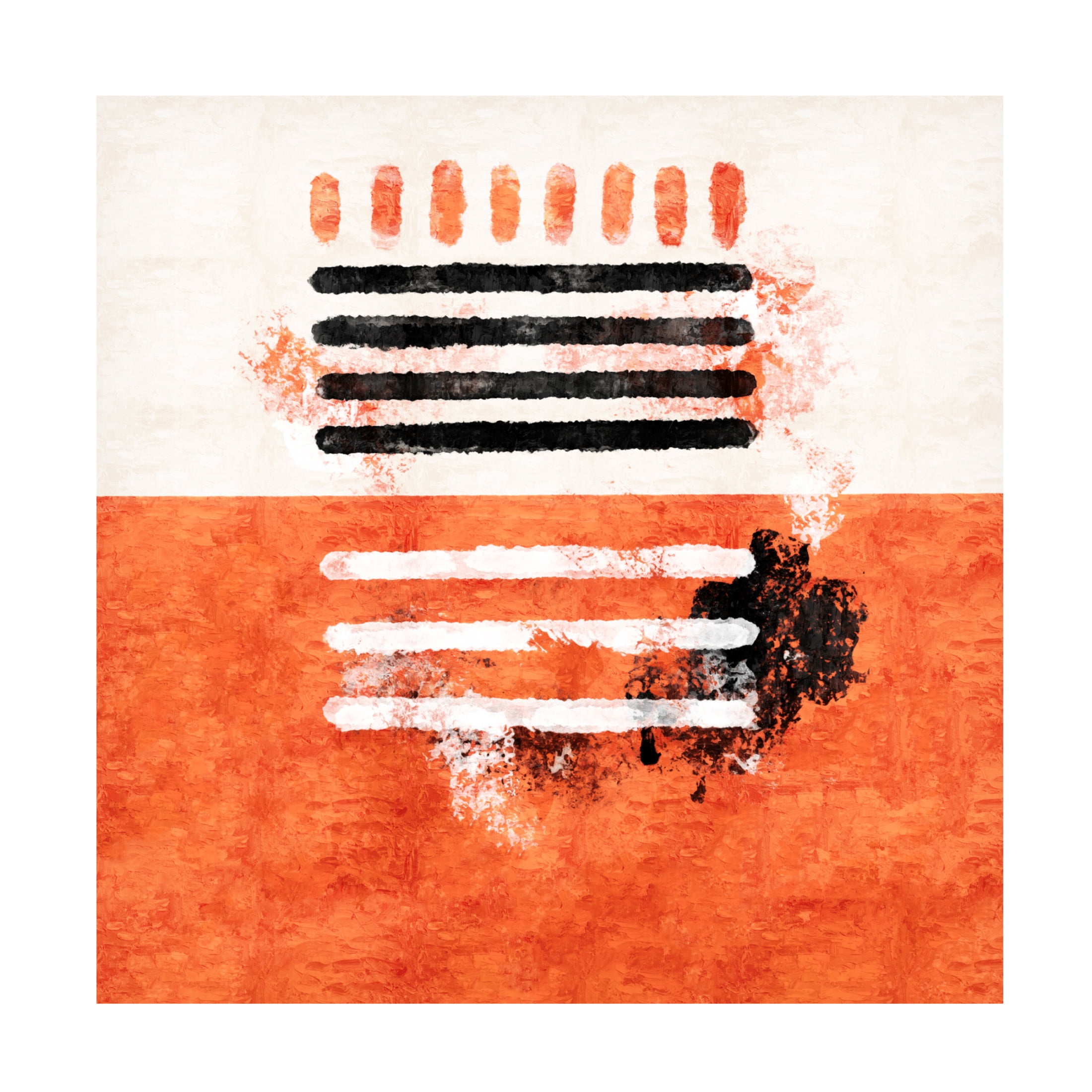 Trademark Fine Art Emel Tunaboylu  Kirmizi Canvas Wall Art
