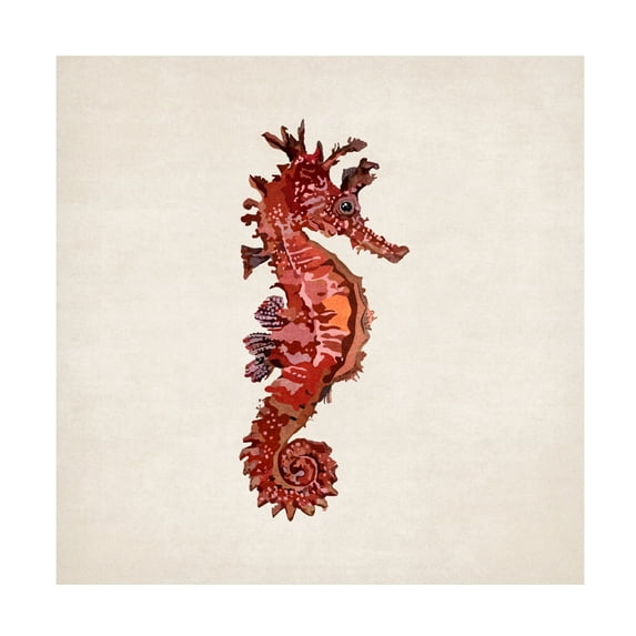 Trademark Fine Art Emel Tunaboylu Kirmizi Canvas Wall Art