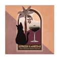 thumbnail image 1 of Trademark Fine Art Emel Tunaboylu  Kokteyl Ezpresso Martini Canvas Wall Art, 1 of 4