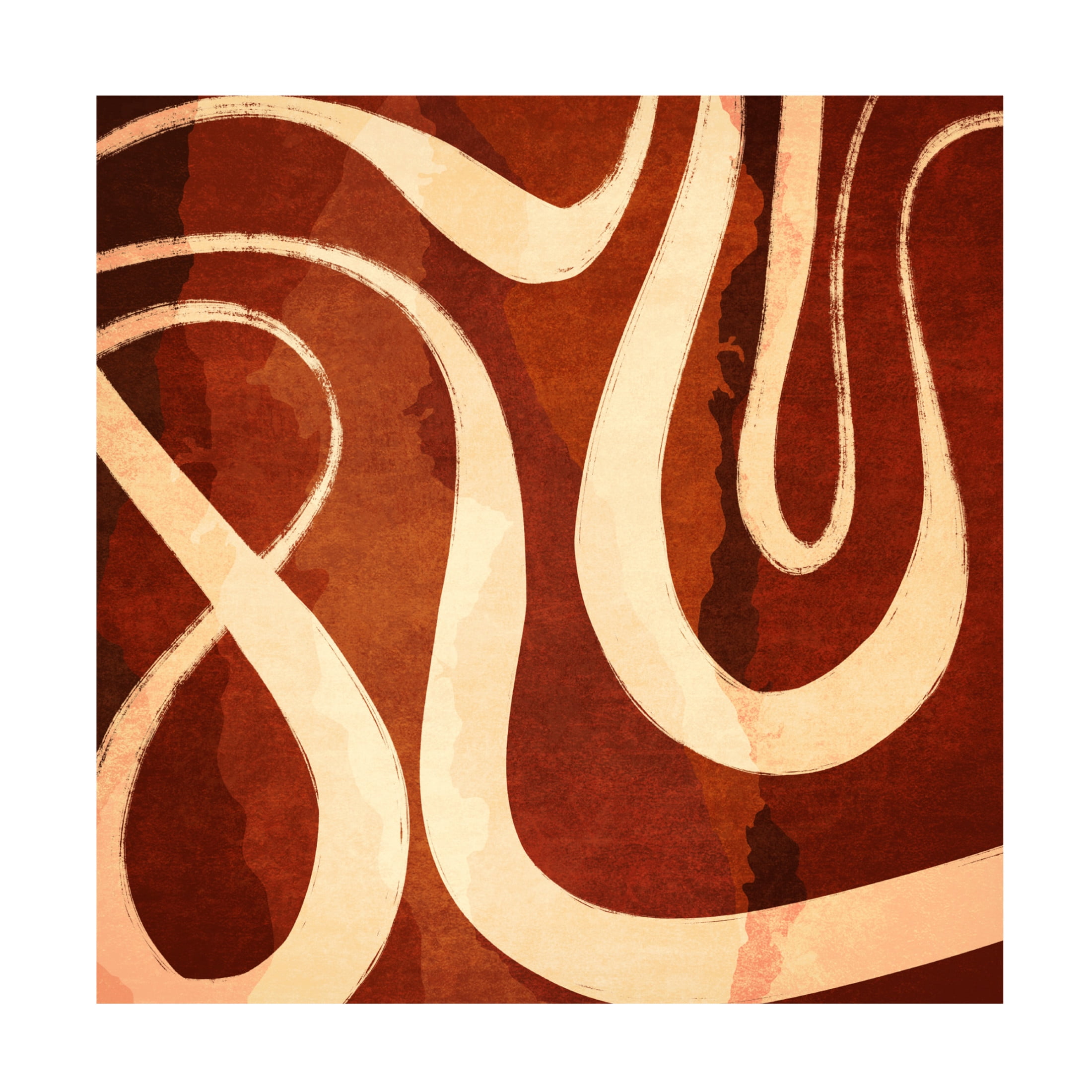 Trademark Fine Art Emel Tunaboylu Nehir Kivrimli Set1 Copy Canvas Wall Art