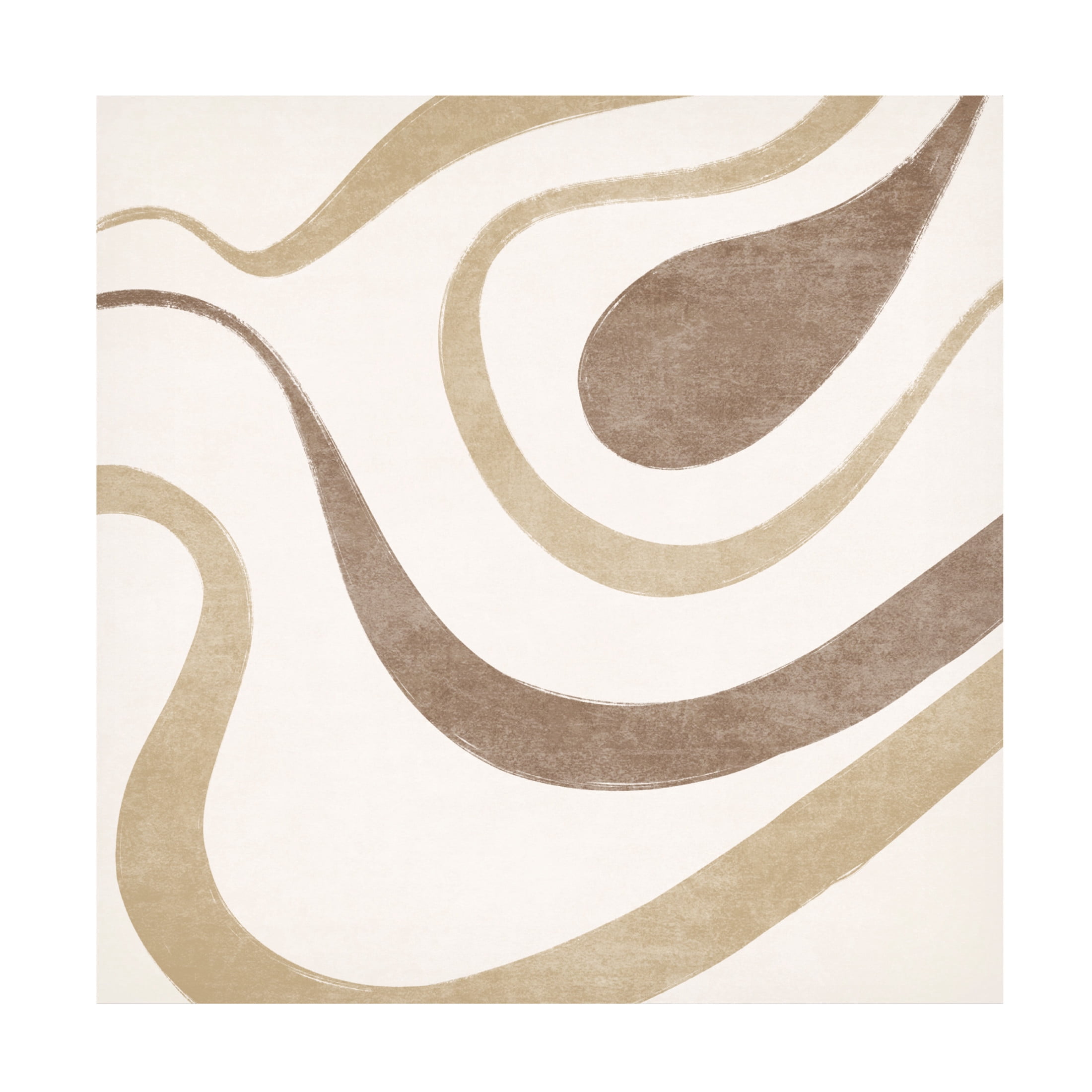 Trademark Fine Art Emel Tunaboylu  Nehir Kivrimli Set2 Canvas Wall Art