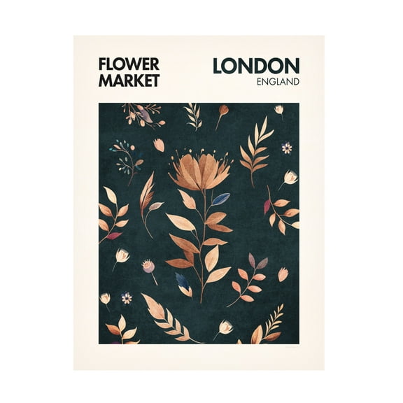 Trademark Fine Art Emel Tunaboylu Rectangle 12 Canvas Wall Art