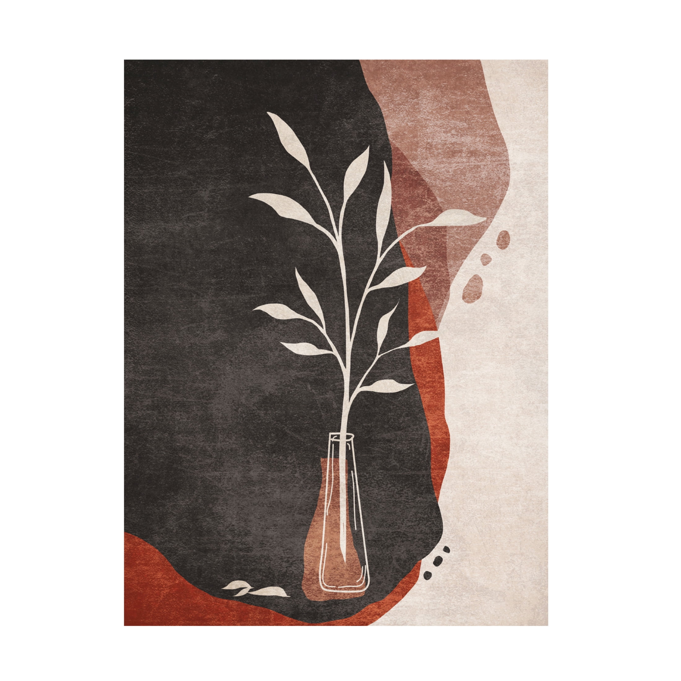 Trademark Fine Art Emel Tunaboylu  Rectangle 6 Canvas Wall Art