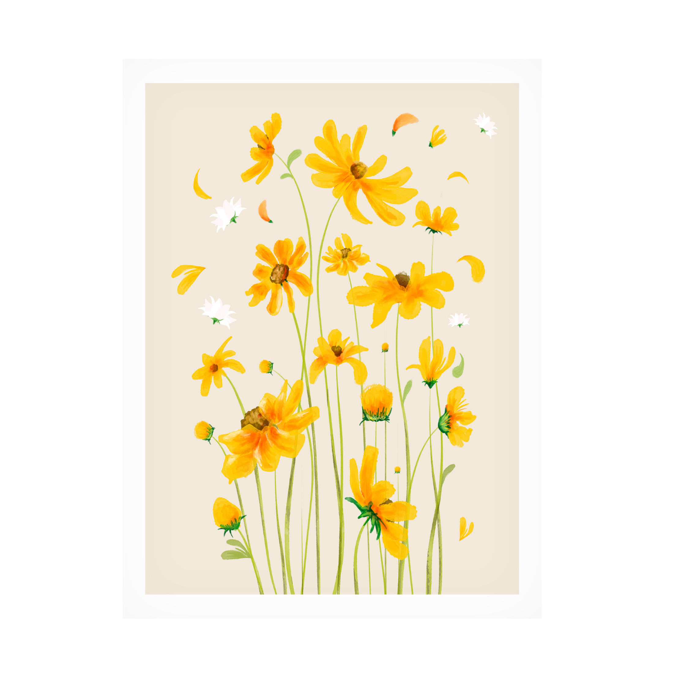 Trademark Fine Art Emel Tunaboylu Rectangle 8 Canvas Wall Art