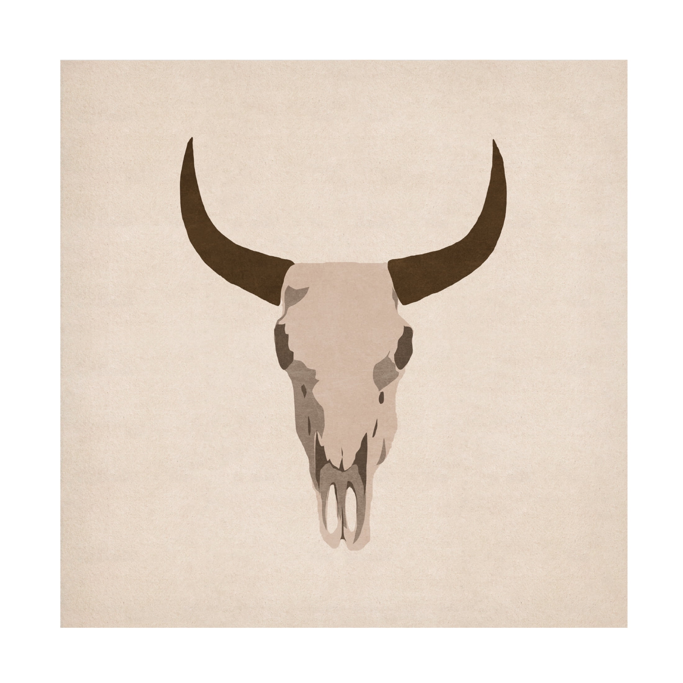 Trademark Fine Art Emel Tunaboylu  Skull Canvas Wall Art