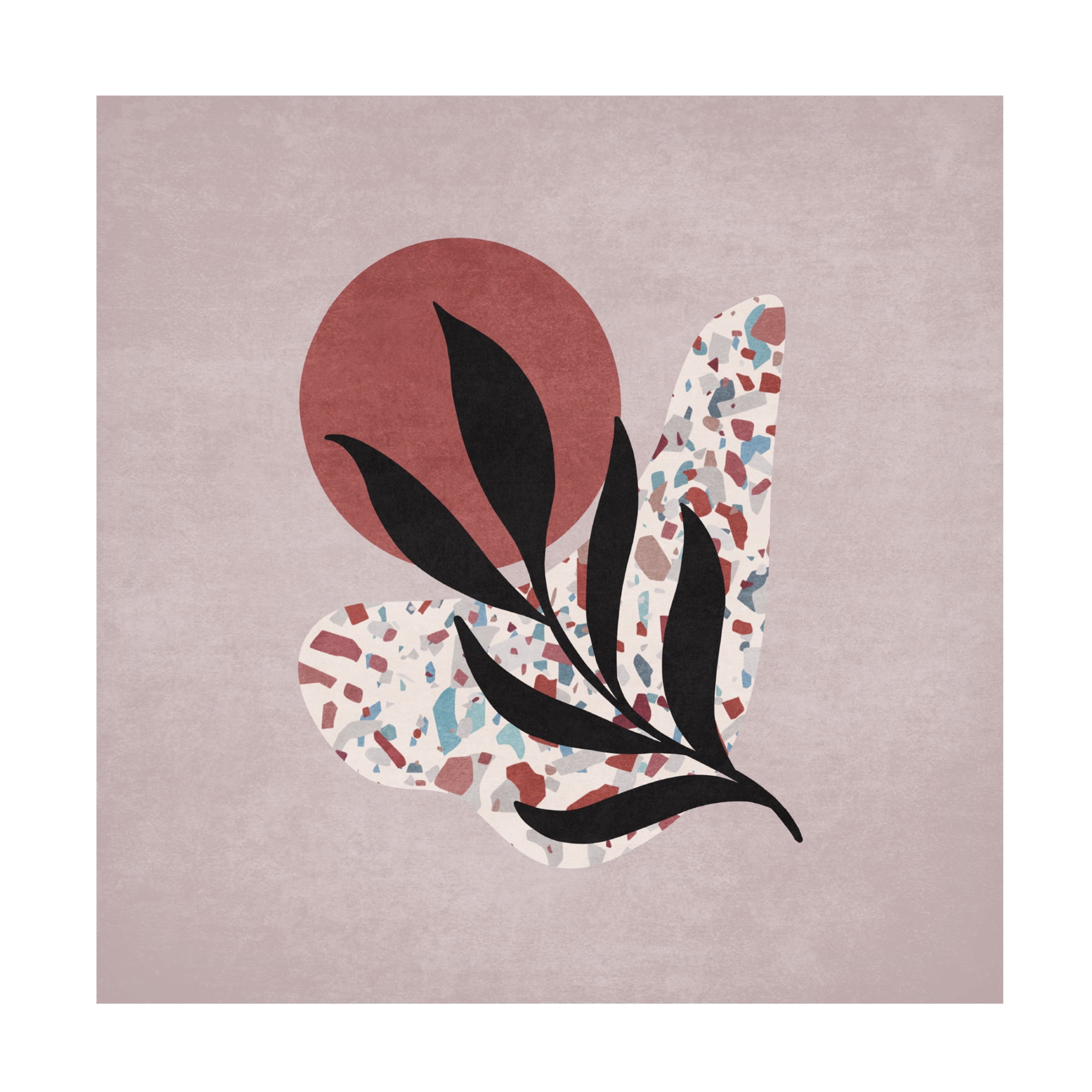 Trademark Fine Art Emel Tunaboylu Terazzo04 Canvas Wall Art