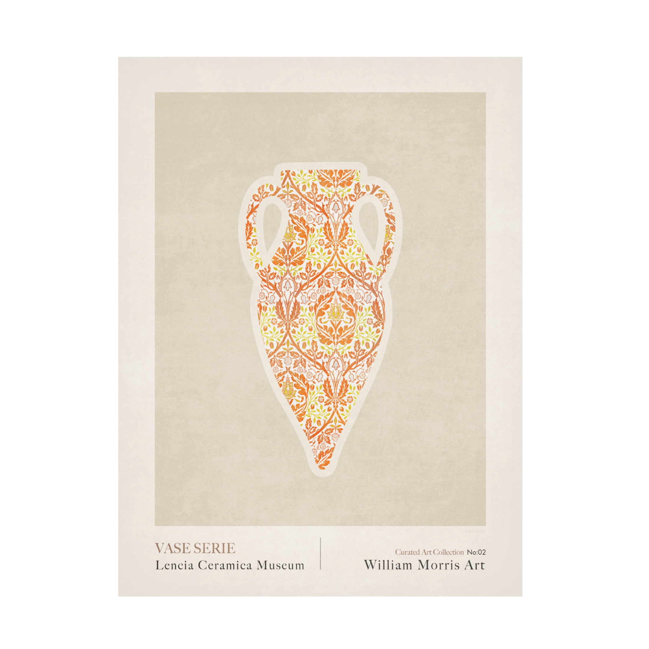 Trademark Fine Art Emel Tunaboylu  William Morris Canvas Wall Art