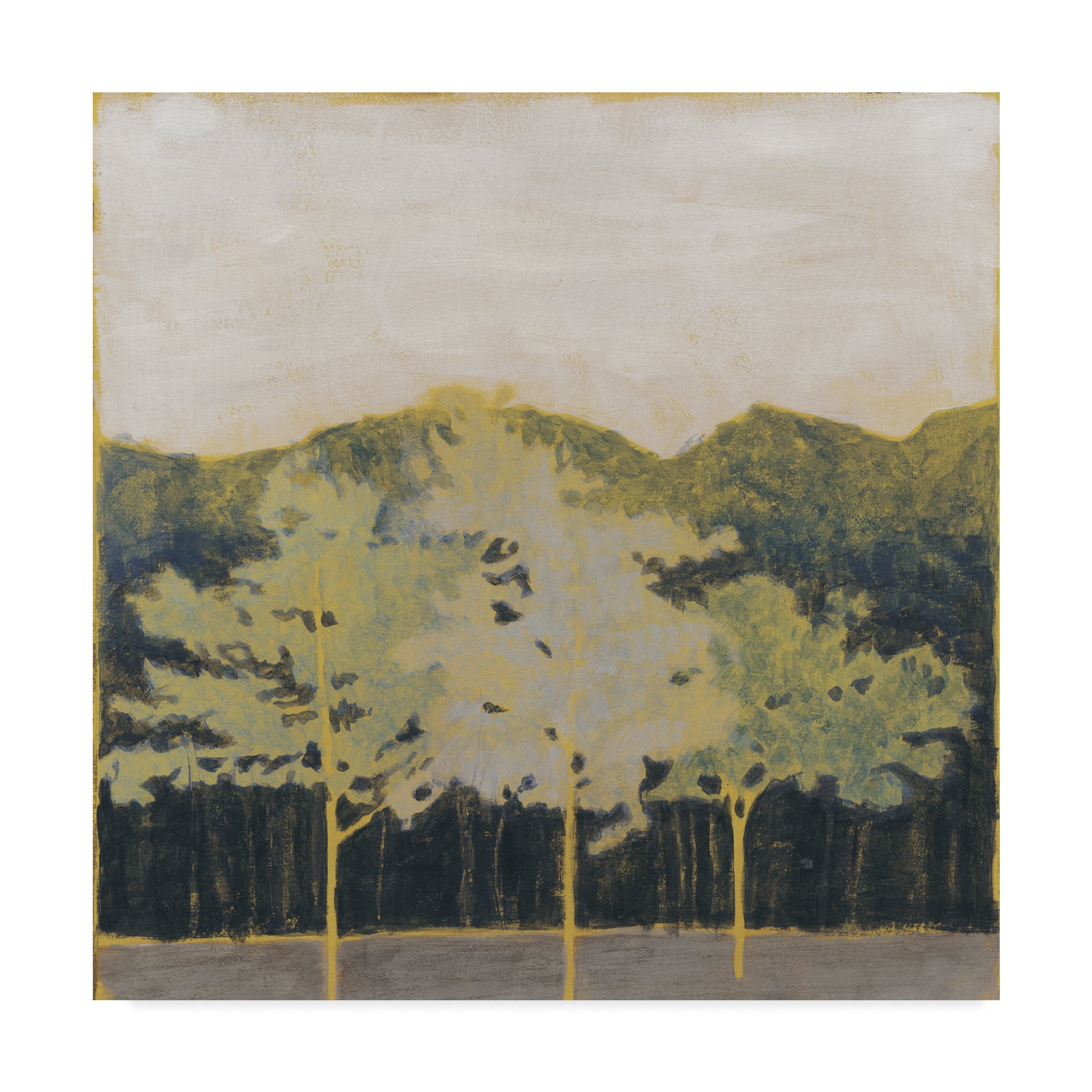 Trademark Fine Art 'Emerald Forest II' Canvas Art by Megan Meagher