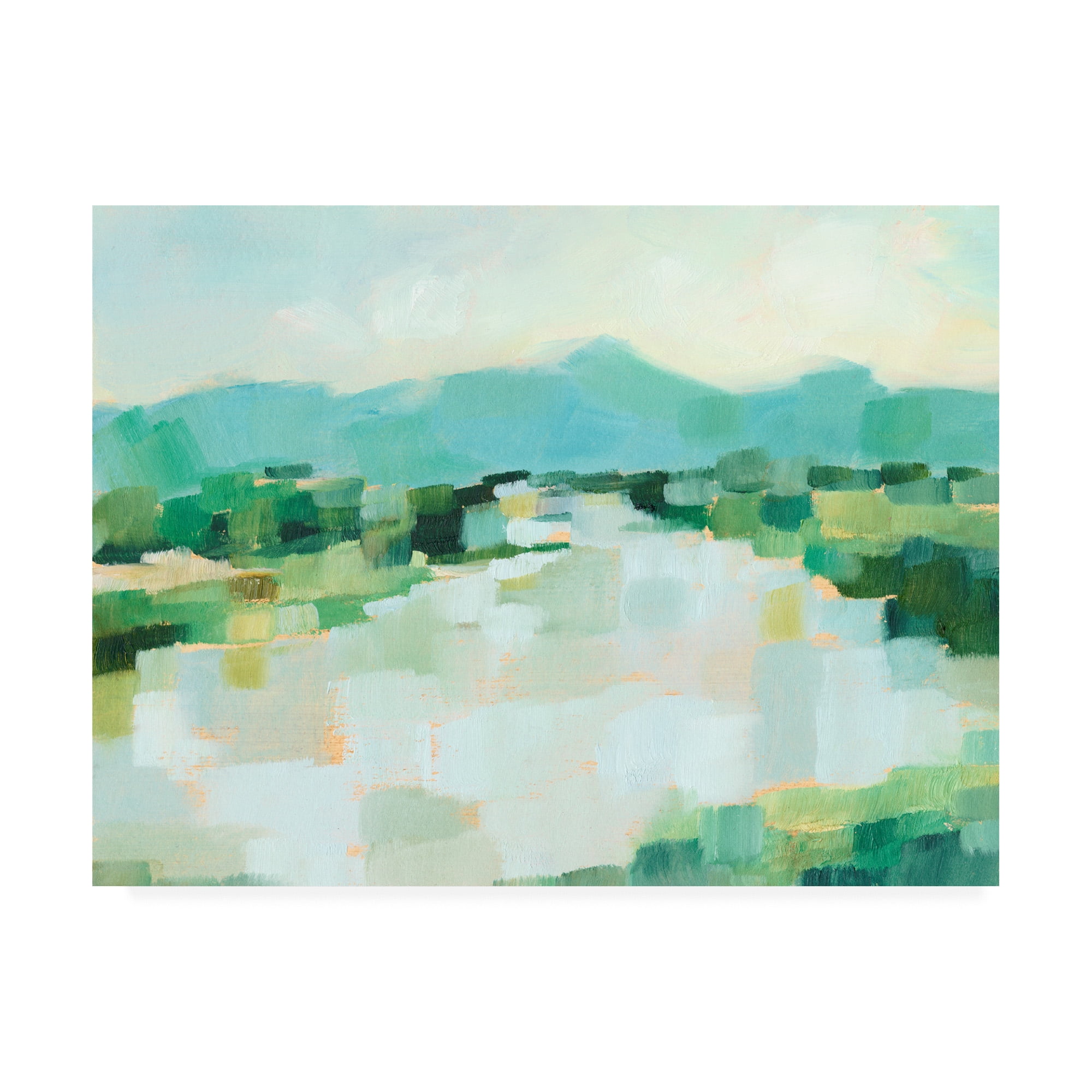 Trademark Fine Art 'Emerald Island II' Canvas Art by Ethan Harper
