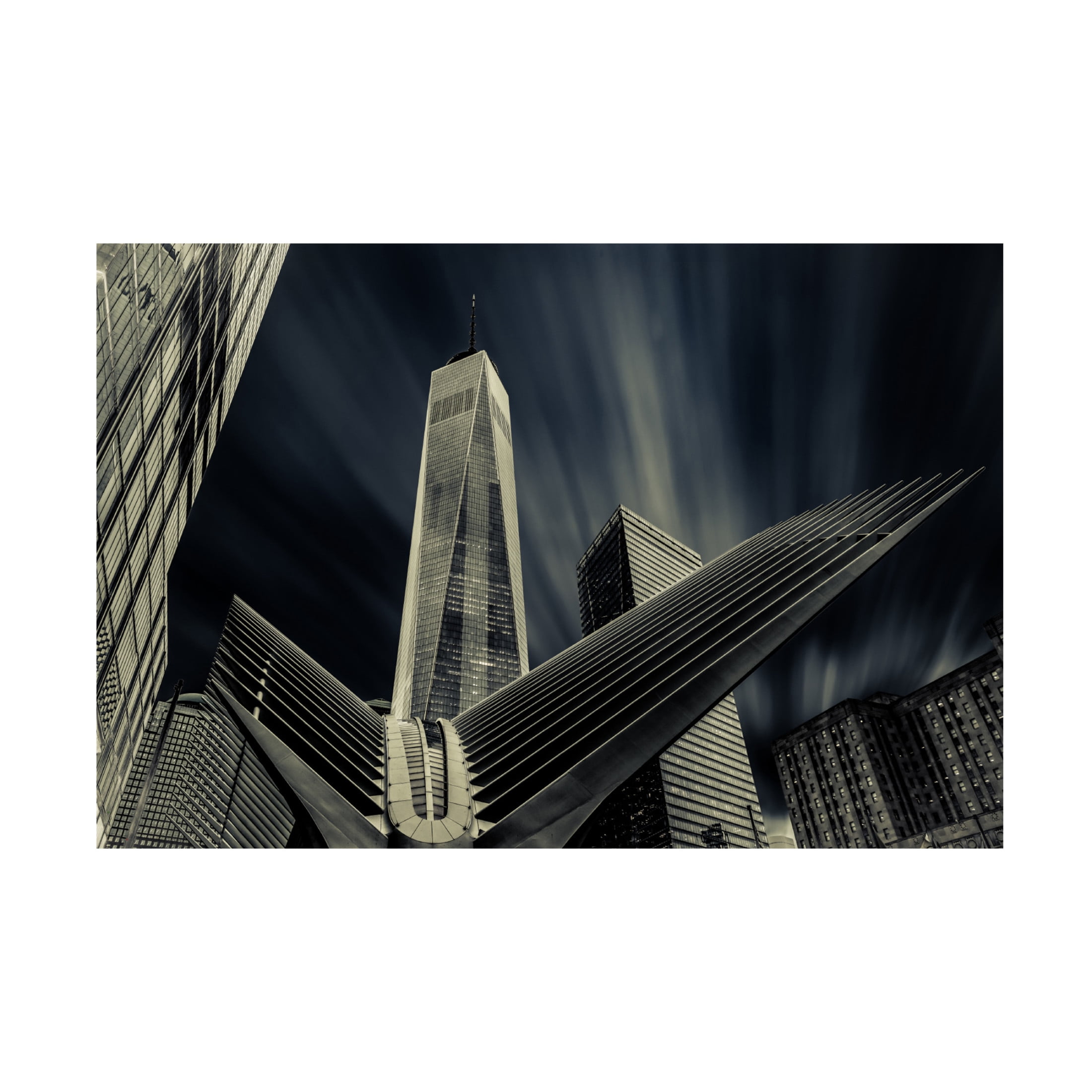 Trademark Fine Art Emil abu milad World Trade Center Canvas Wall Art