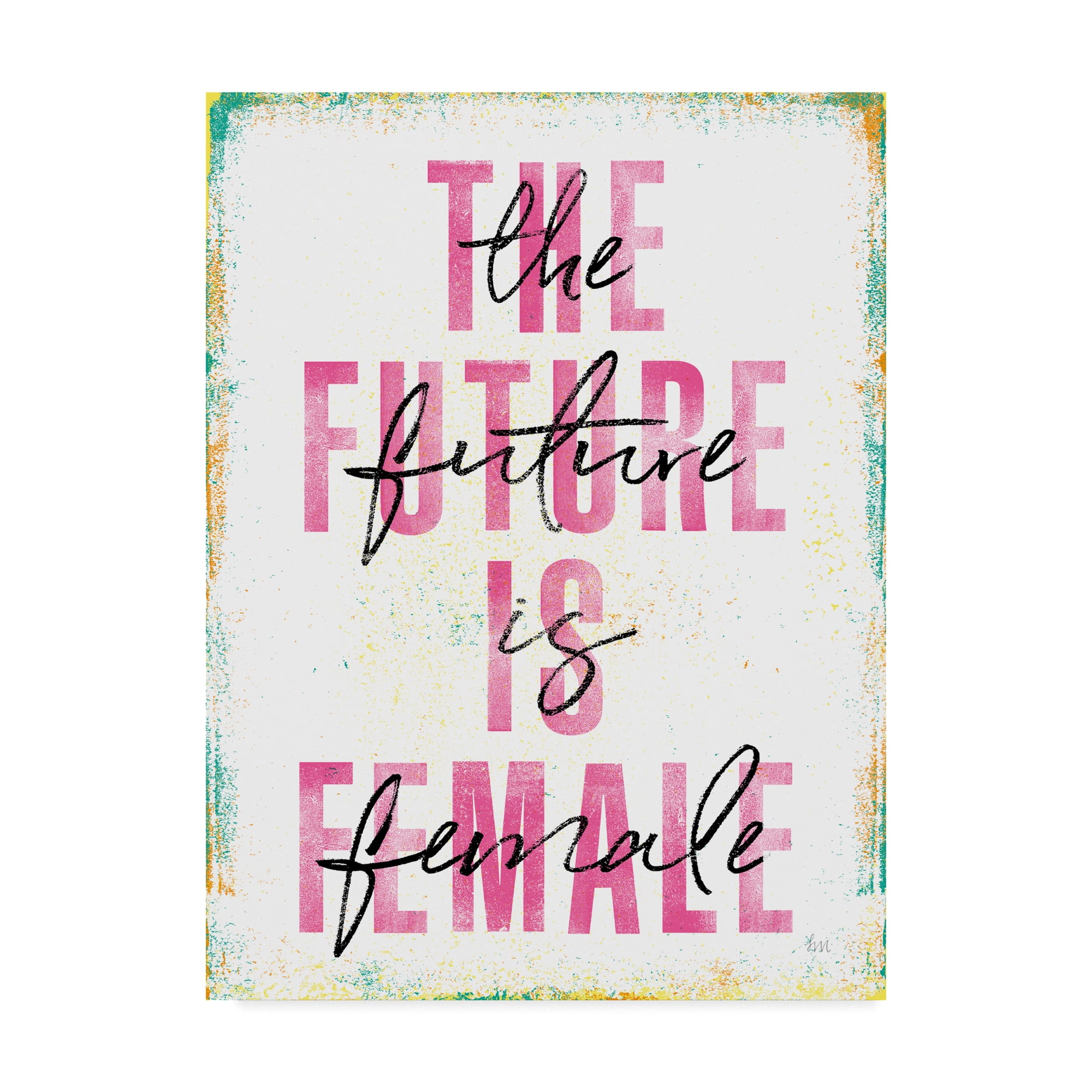 Trademark Fine Art 'Empowerment I' Canvas Art by Laura Marshall
