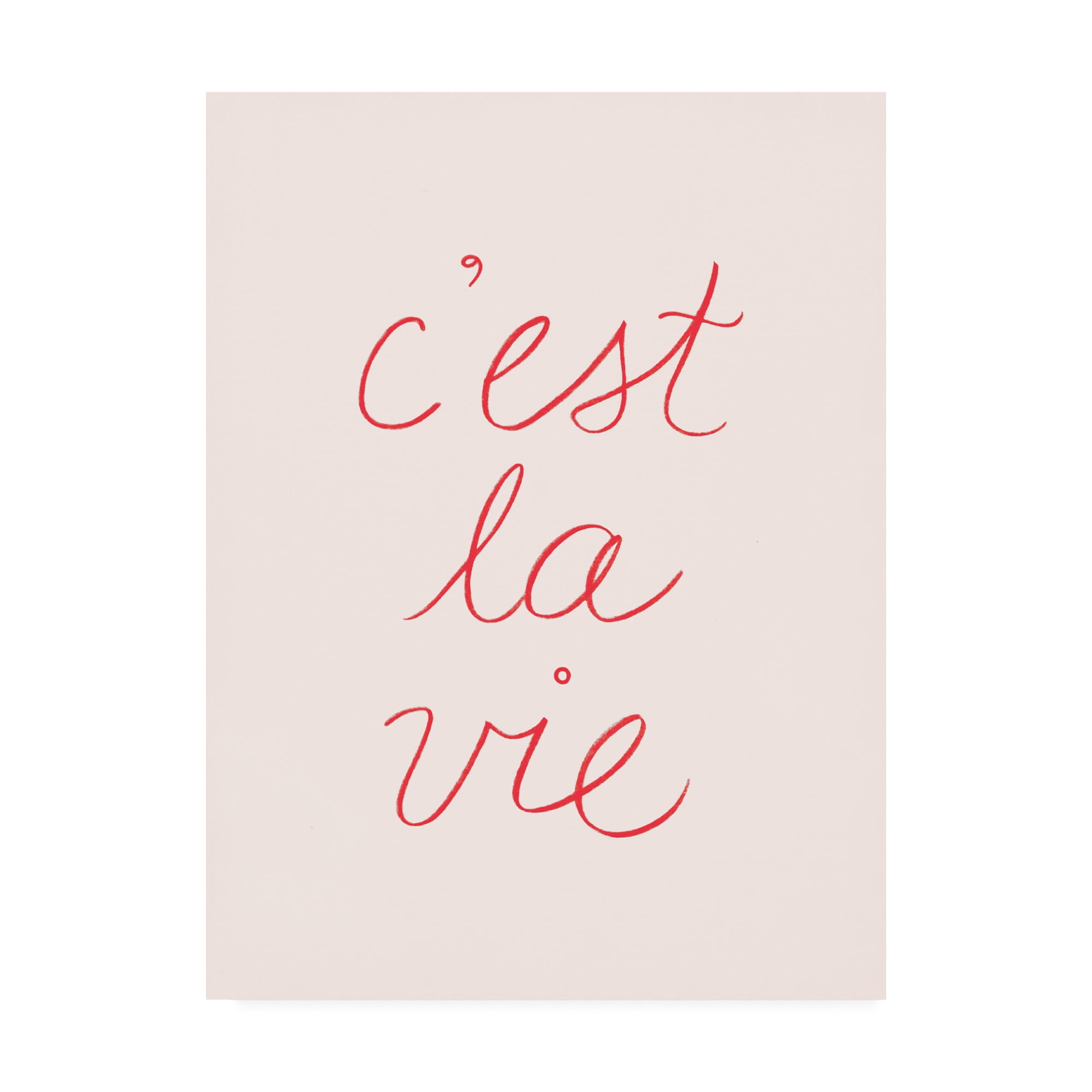 Trademark Fine Art 'En France I' Canvas Art by Victoria Borges