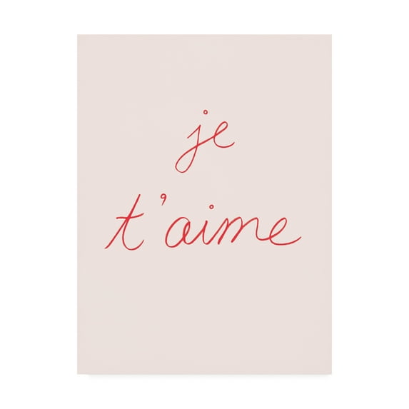 Trademark Fine Art 'En France II' Canvas Art by Victoria Borges