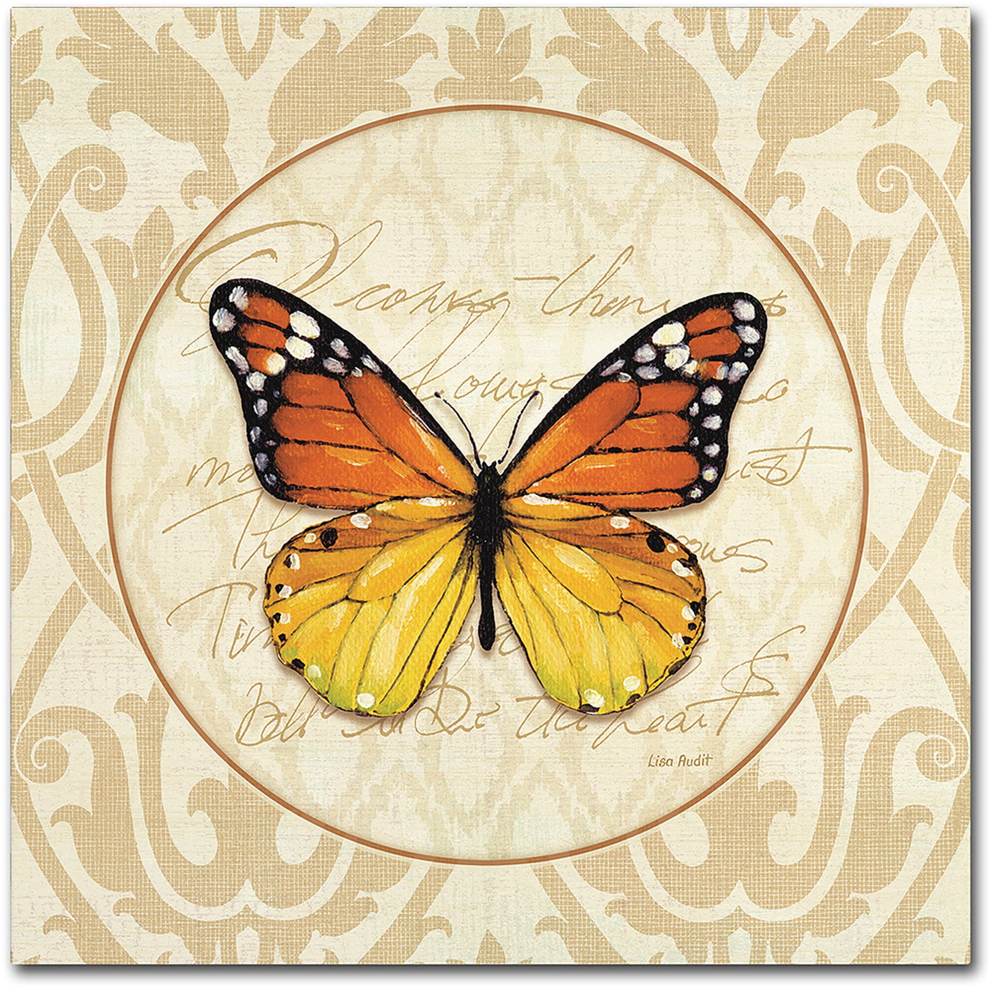 Trademark Fine Art "End of Summer IV" Canvas Art by Lisa Audit