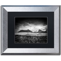 Trademark Fine Art "End of the Day" Canvas Art by Philippe Sainte-Laudy, Black Matte, Silver Frame