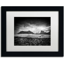 Trademark Fine Art "End of the Day" Canvas Art by Philippe Sainte-Laudy, White Matte, Black Frame