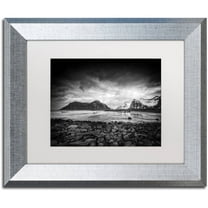 Trademark Fine Art "End of the Day" Canvas Art by Philippe Sainte-Laudy, White Matte, Silver Frame
