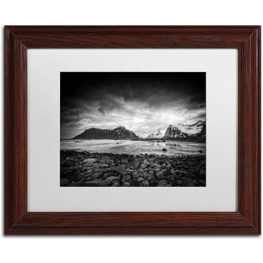 Trademark Fine Art "End of the Day" Canvas Art by Philippe Sainte-Laudy, White Matte, Wood Frame