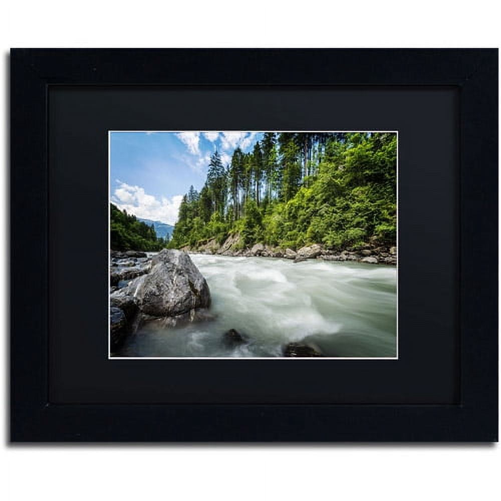 Trademark Fine Art "Endless..." Canvas Art by Philippe Sainte-Laudy, Black Matte, Black Frame