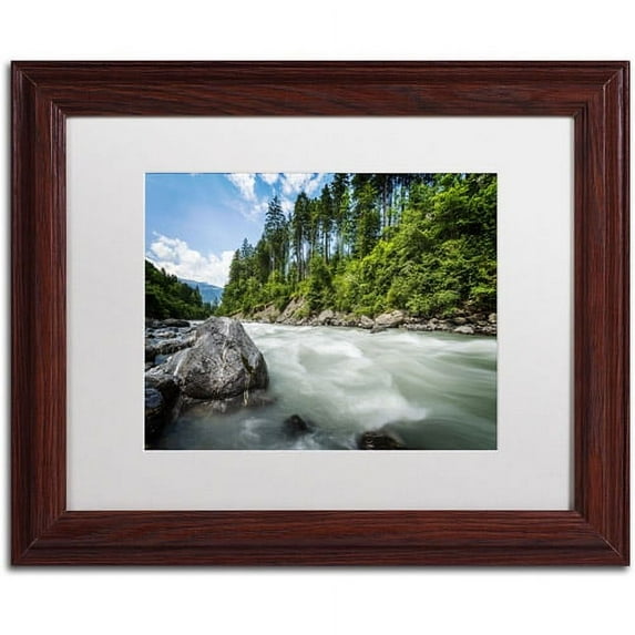 Trademark Fine Art "Endless..." Canvas Art by Philippe Sainte-Laudy, White Matte, Wood Frame