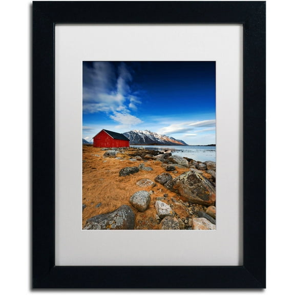 Trademark Fine Art "Endure" Canvas Art by Philippe Sainte-Laudy, White Matte, Black Frame