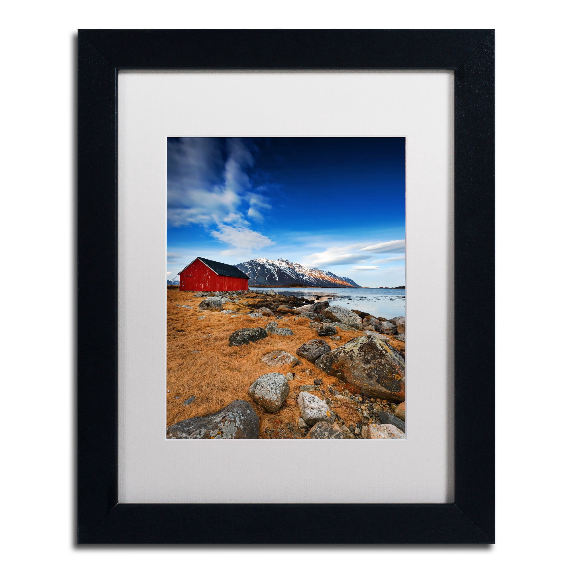 Trademark Fine Art "Endure" Canvas Art by Philippe Sainte-Laudy, White Matte, Black Frame