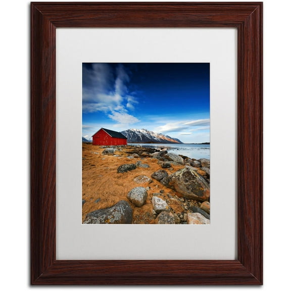 Trademark Fine Art "Endure" Canvas Art by Philippe Sainte-Laudy, White Matte, Wood Frame